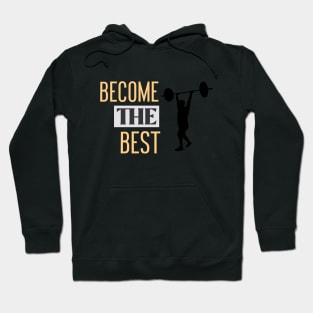 Cool Gym Motivational Quote For Weightlifters or bodybuilders Hoodie
